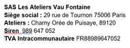 Les Ateliers Vau Fontaine